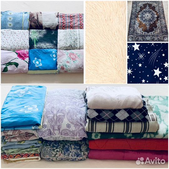 Плед /покрывало, постельное белье,одеяло, подушки