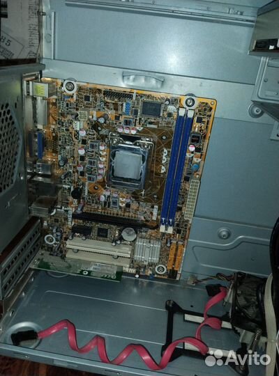Материнская плата 1155 в корпусе