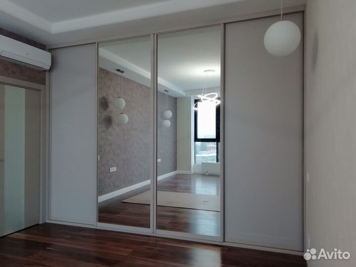 Шкаф купе с антресолью