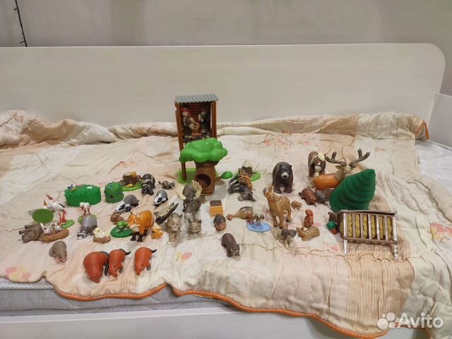 Пластиковые игрушки из серии Животные леса