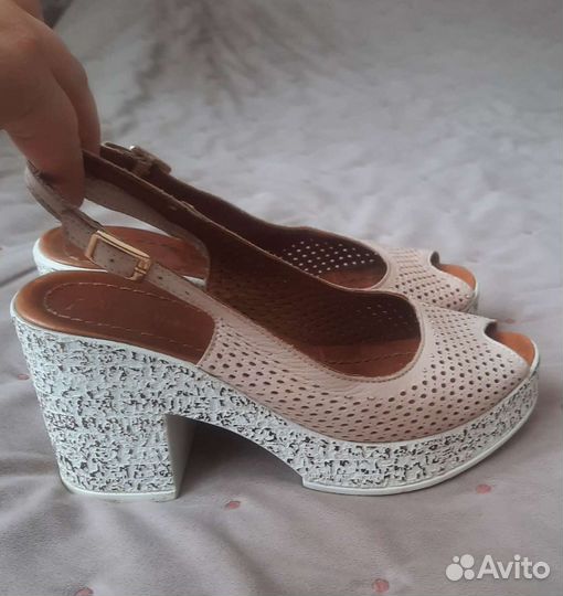 Босоножки женские 37 размер натуральная кожа