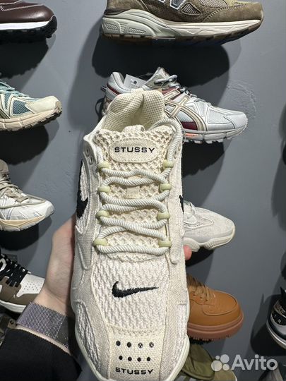 Кроссовки Nike air zoom spiridon stussy