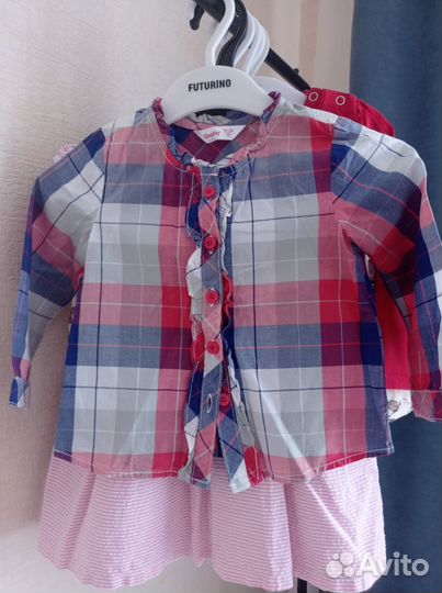 Вещи пакетом на девочку 86-92