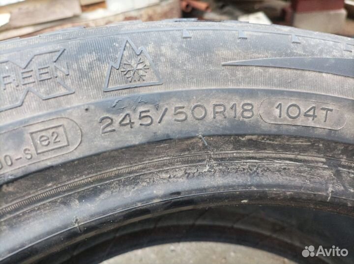 Зимняя резина michelin r18 245/50