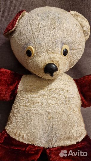 Медведь плюшевый. Винтаж СССР