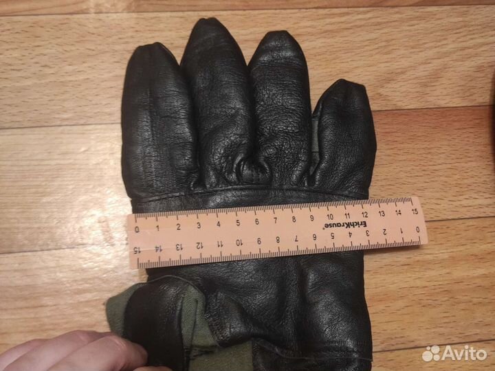 Перчатки лётные, контракт, сша, размер 11