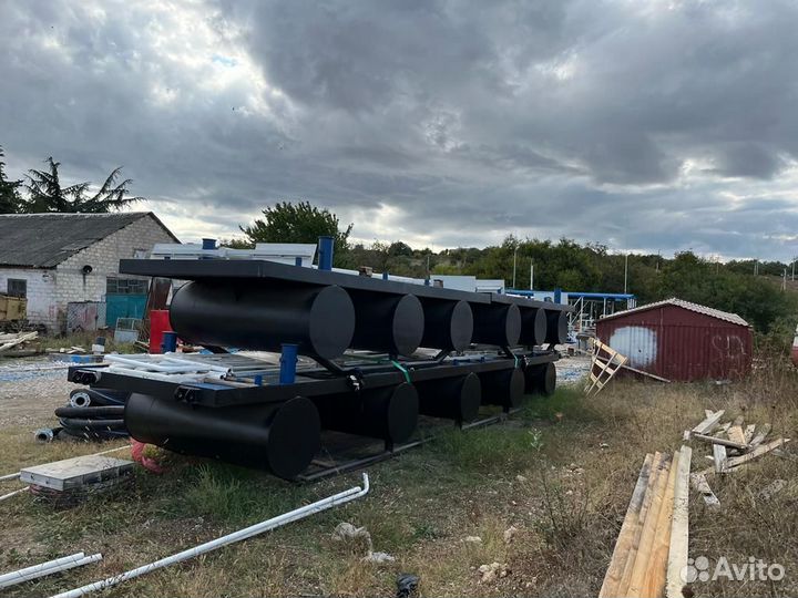 Плавучая насосная (перекачивающая) станция для гсм