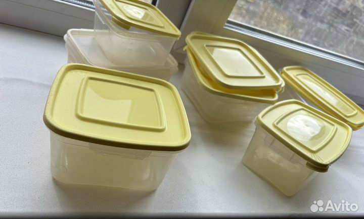 Контейнеры пакетом 13 шт б/у