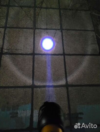 Суперяркий белый луч фонарь TG-100