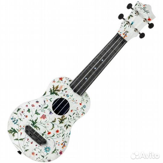 Укулеле сопрано Flight ultra S-40 Flower