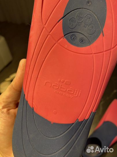 Ласты детские