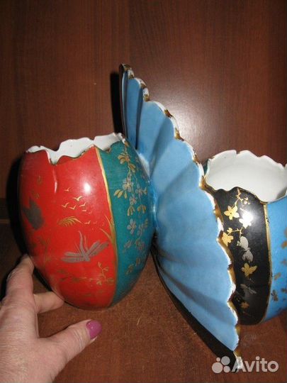 Интересная фарфоровая вещица. h 21 см. Франция