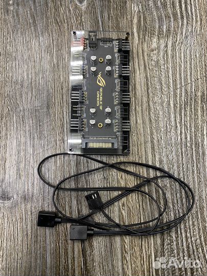 Argb контроллер для кулеров питание, подсветка