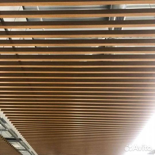 Потолок реечный кубообразный