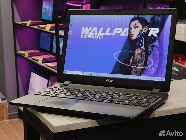 Офисный ноутбук с SSD диском