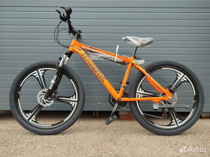 Велосипед взрослый на литых дисках