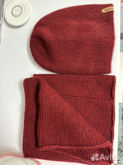 Шапка и снуд женские