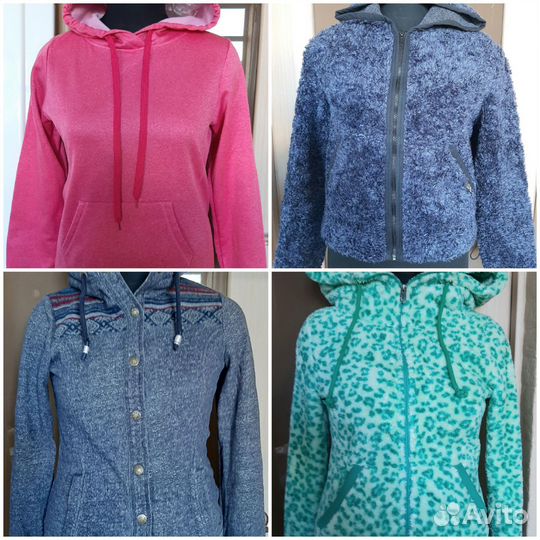 Толстовки, худи, бомбер, жилетки, пончо