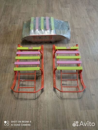 Детские санки новые