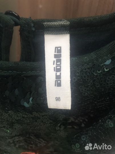 Новогоднее платье 98