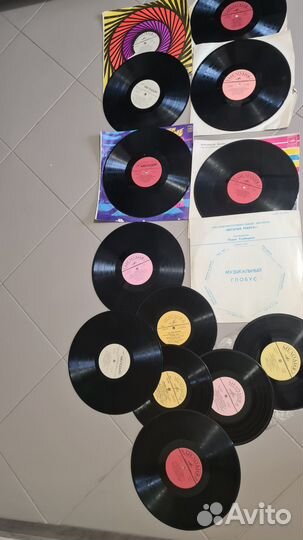 Пластинки виниловые СССР