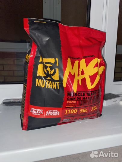 Гейнер mutant mass 6800