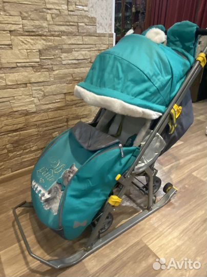 Коляска санки