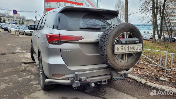Riffrt-21076 Силовой бампер задний Fortuner