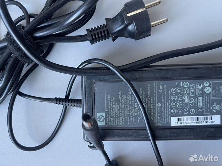 Зарядное устройство для ноутбука hp