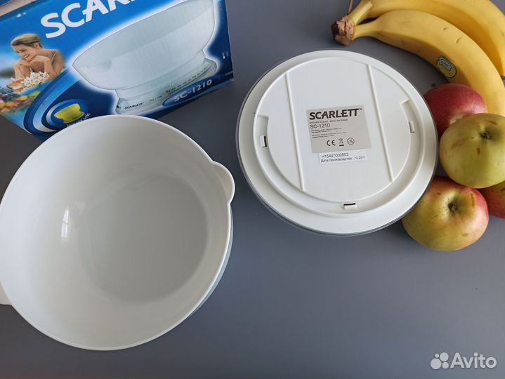 Новые весы кухонные с чашей Scarlett SC 1210