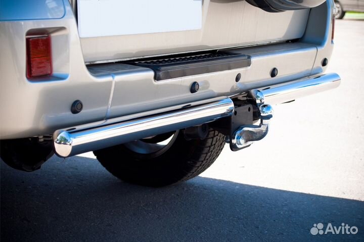 Защита заднего бампера D63 Uaz Patriot 2005-2013