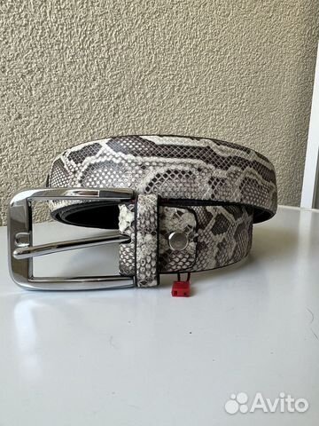 Ремень из кожи змеи