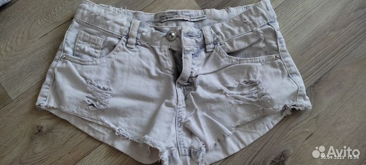 Джинсовые шорты Lime, Bershka