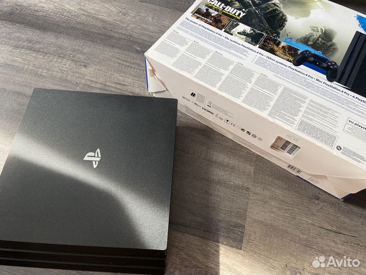 Игровая приставка ps4 pro 1tb
