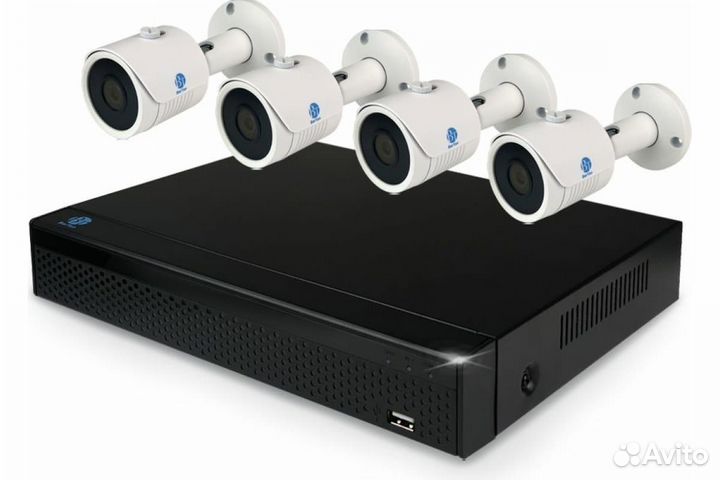 Готовый комплект видеонаблюдения BarTon AHD/TVI/CV