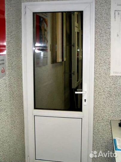 Пластиковые двери без монтажа