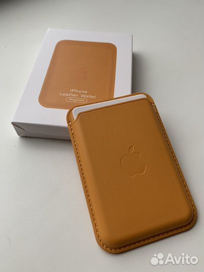 Apple leather wallet magsafe