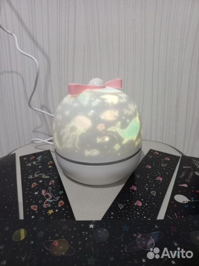 Детский светильник ночник. Проектор. Новый