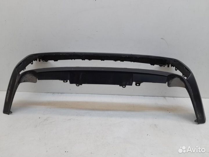 Юбка бампера задняя Toyota Rav4 50 2018-2023