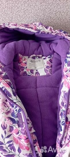 Зимний комбинезон для девочки 92