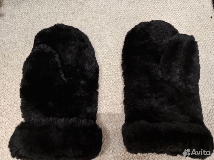 Варежки мужские зимние тёплые