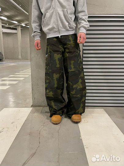 Штаны карго vetments type