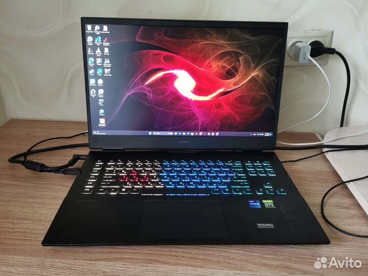 Hp omen 17.3 RTX3060 игровой