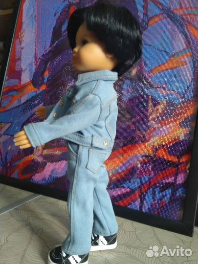 Джинсовый костюм на Paola Reina / Паола Рейна