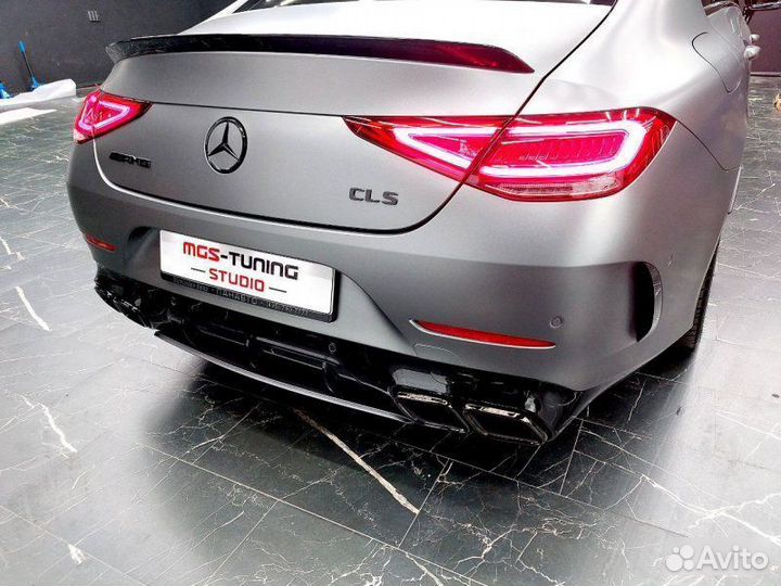 Задний бампер Mercedes CLS C257 стиль AMG GT 63S