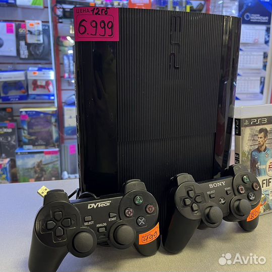 Sony PS3 2 геймпада + игра