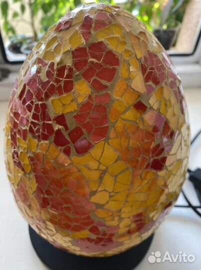 Светильник настольный, ночник мозаика