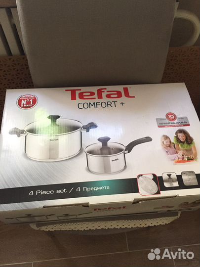 Набор из 2-х кастрюль Tefal