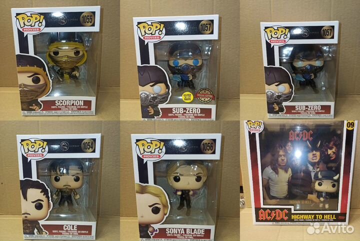 Фигурки Funko POP Movies Mortal Kombat Scorpion