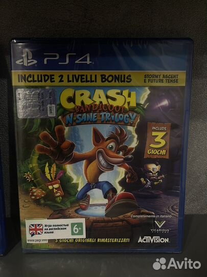 Игры на ps4 crash